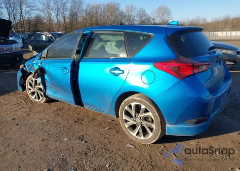 2016 Scion Im z USA, uszkodzony, nr VIN JTNKARJE3GJ502747